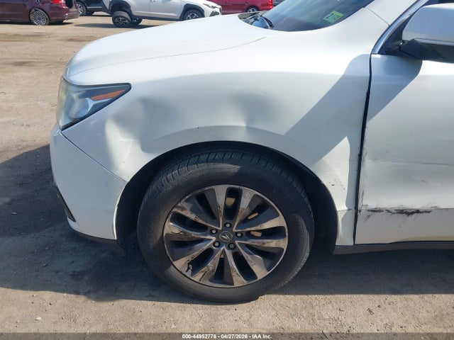 Продажа на аукционе авто 2016 Acura Mdx Technology   Acurawatch Plus Packages/technology Package, vin: 5FRYD4H45GB050828, номер лота: 44952776