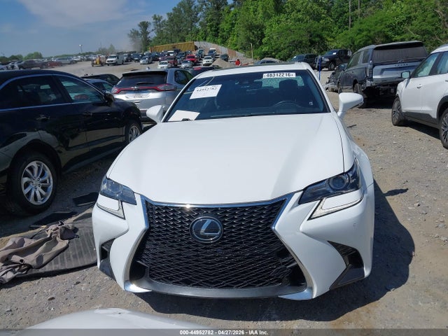 44952782 :رقم المزاد ، JTHBZ1BL9GA007589 vin ، 2016 Lexus Gs 350 F Sport مزاد بيع