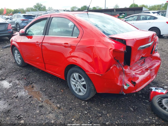 2014 Chevrolet Sonic Lt Auto მანქანა იყიდება აუქციონზე, vin: 1G1JC5SH7E4205643, აუქციონის ნომერი: 44952897