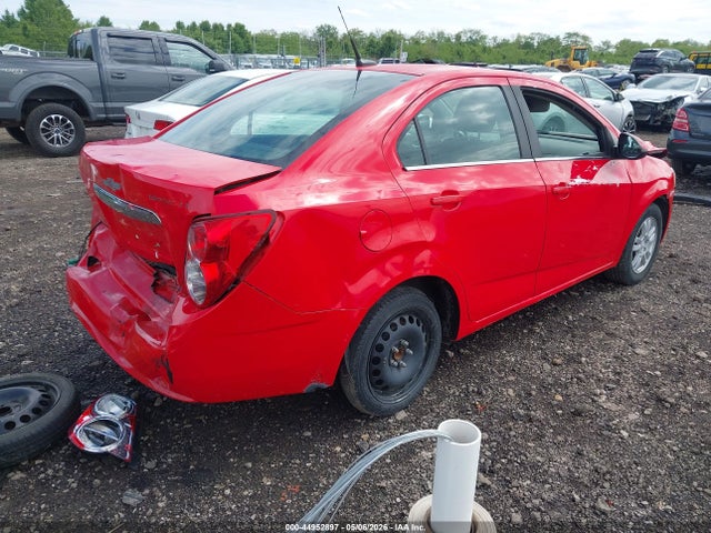 2014 Chevrolet Sonic Lt Auto მანქანა იყიდება აუქციონზე, vin: 1G1JC5SH7E4205643, აუქციონის ნომერი: 44952897
