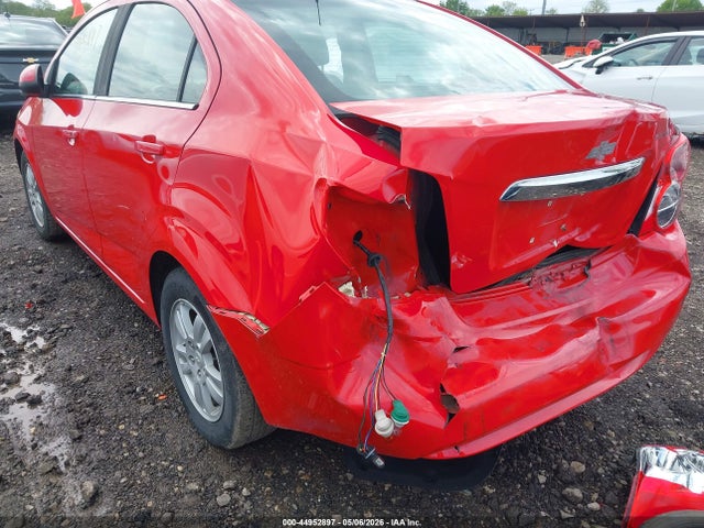 2014 Chevrolet Sonic Lt Auto მანქანა იყიდება აუქციონზე, vin: 1G1JC5SH7E4205643, აუქციონის ნომერი: 44952897