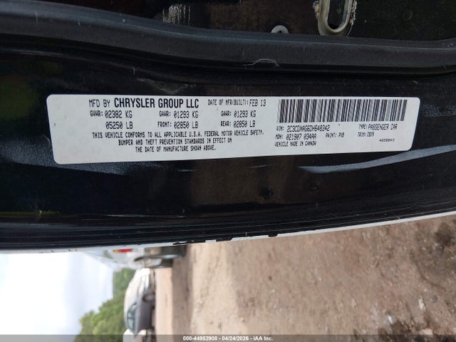 Aukcja sprzedaży 2013 Dodge Charger Police, vin: 2C3CDXAG6DH648342, numer aukcji: 44952908