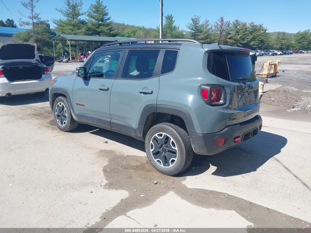 2016 Jeep Renegade Trailhawk მანქანა იყიდება აუქციონზე, vin: ZACCJBCT6GPC85318, აუქციონის ნომერი: 44953026