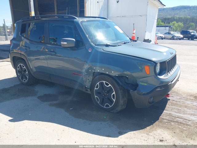 2016 Jeep Renegade Trailhawk მანქანა იყიდება აუქციონზე, vin: ZACCJBCT6GPC85318, აუქციონის ნომერი: 44953026