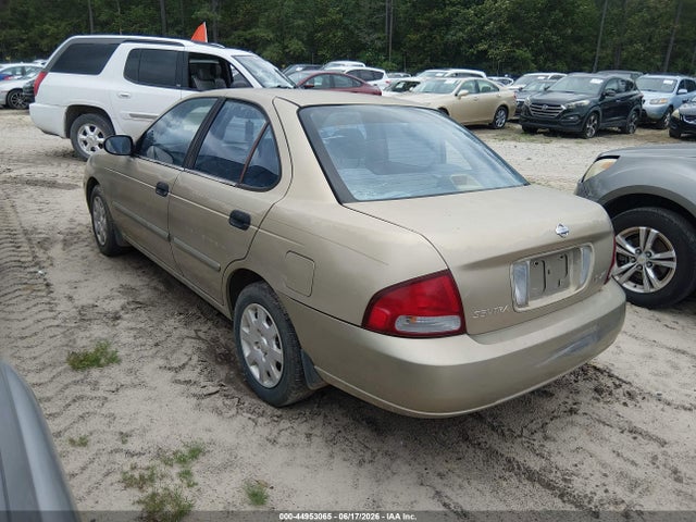 2001 Nissan Sentra Xe მანქანა იყიდება აუქციონზე, vin: 3N1CB51D21L493130, აუქციონის ნომერი: 44953065