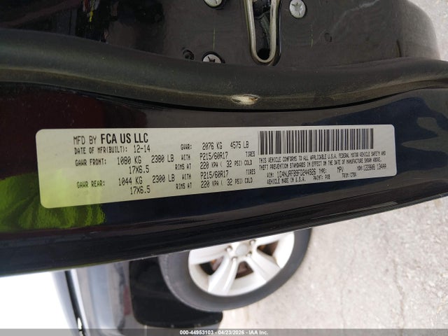 Aukcja sprzedaży 2015 Jeep Patriot Latitude, vin: 1C4NJRFB9FD244926, numer aukcji: 44953103