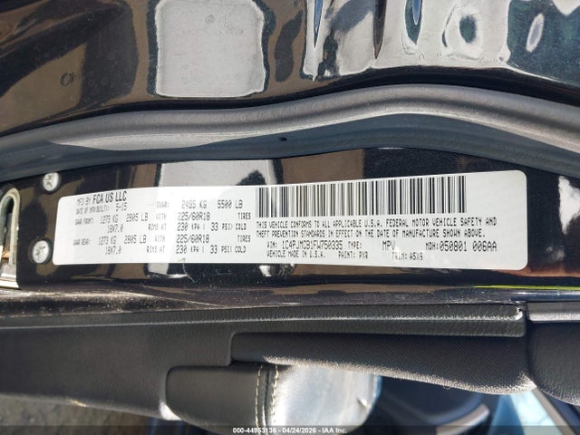 44953136 :رقم المزاد ، 1C4PJMCB1FW750335 vin ، 2015 Jeep Cherokee Latitude Altitude مزاد بيع