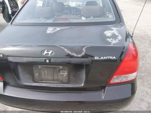 2003 Hyundai Elantra Gls/gt მანქანა იყიდება აუქციონზე, vin: KMHDN45DX3U698969, აუქციონის ნომერი: 44953190