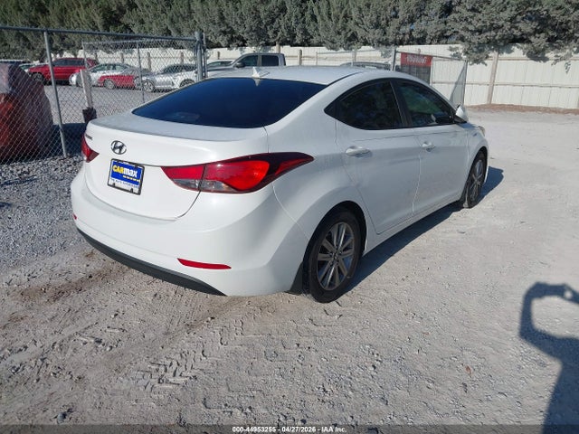 Продаж на аукціоні авто 2014 Hyundai Elantra Se, vin: 5NPDH4AE2EH478667, номер лоту: 44953255