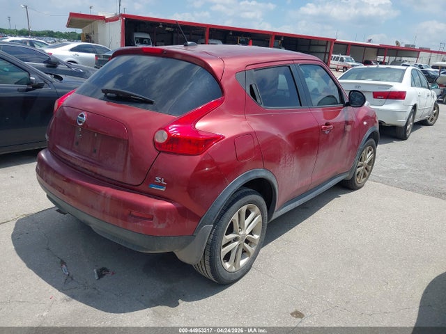 44953317 :رقم المزاد ، JN8AF5MR0CT116847 vin ، 2012 Nissan Juke Sl مزاد بيع