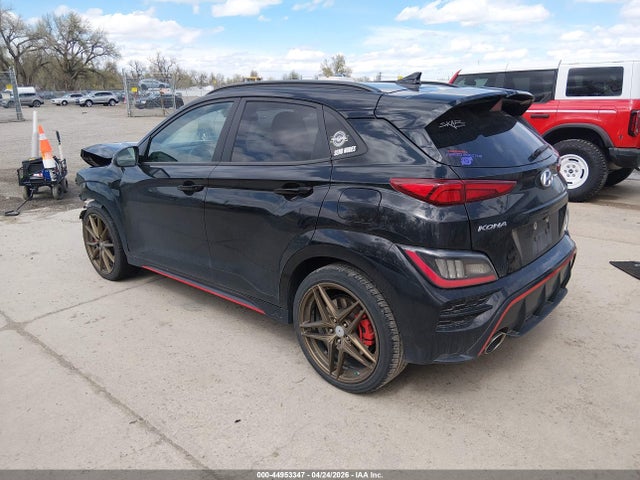 2023 Hyundai Kona N მანქანა იყიდება აუქციონზე, vin: KM8KH3ACXPU007872, აუქციონის ნომერი: 44953347