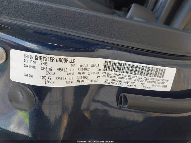 Aukcja sprzedaży 2010 Jeep Grand Cherokee Laredo, vin: 1J4PR4GK3AC133784, numer aukcji: 44953360