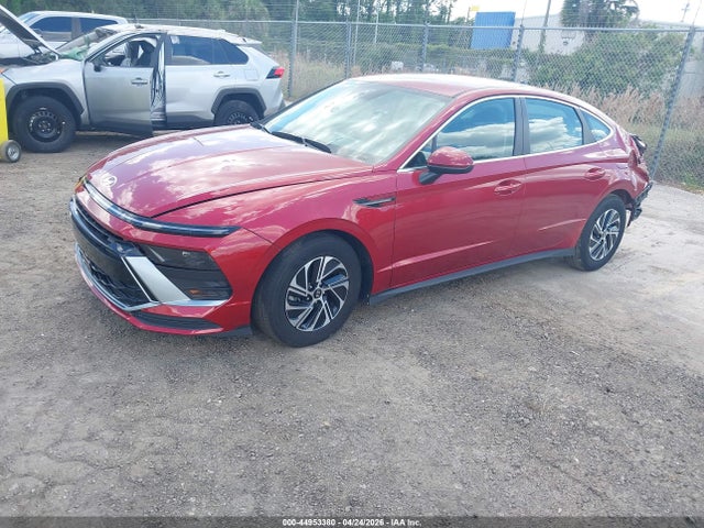 2026 Hyundai Sonata Hybrid Blue მანქანა იყიდება აუქციონზე, vin: KMHL24JJ8TA138417, აუქციონის ნომერი: 44953380