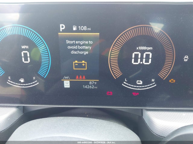 2026 Hyundai Sonata Hybrid Blue მანქანა იყიდება აუქციონზე, vin: KMHL24JJ8TA138417, აუქციონის ნომერი: 44953380