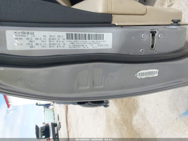 44953384 :رقم المزاد ، 1C4RDHDG3GC314865 vin ، 2016 Dodge Durango Limited مزاد بيع