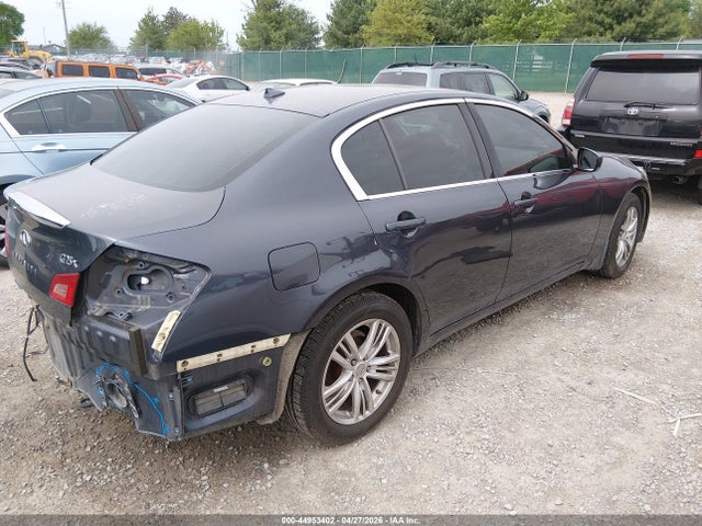 44953402 :رقم المزاد ، JN1DV6AR1CM862453 vin ، 2012 Infiniti G25x مزاد بيع