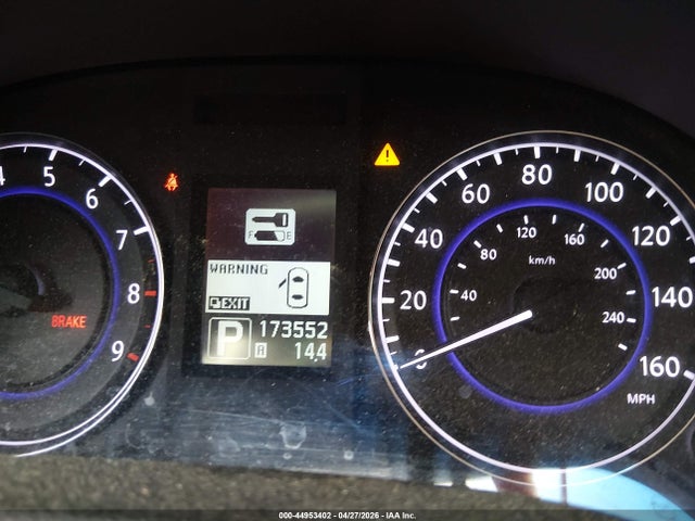 44953402 :رقم المزاد ، JN1DV6AR1CM862453 vin ، 2012 Infiniti G25x مزاد بيع