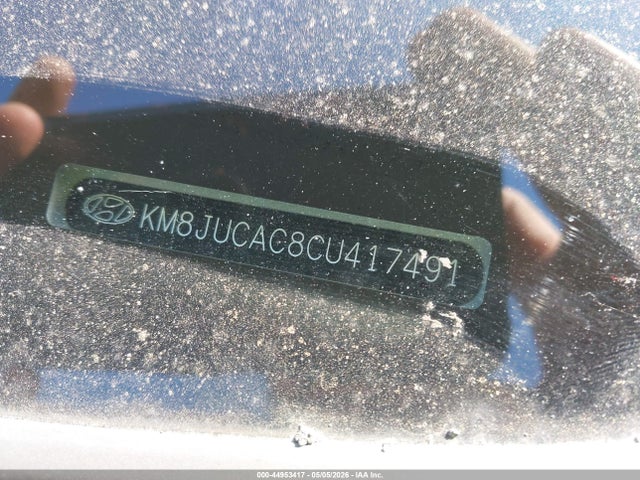44953417 :رقم المزاد ، KM8JUCAC8CU417491 vin ، 2012 Hyundai Tucson Gls مزاد بيع