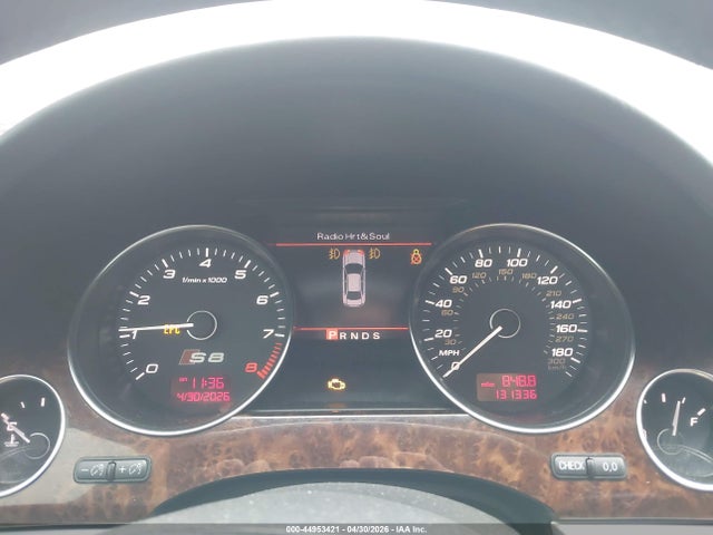 Продажа на аукционе авто 2008 Audi S8 5.2, vin: WAUPN94E68N002941, номер лота: 44953421