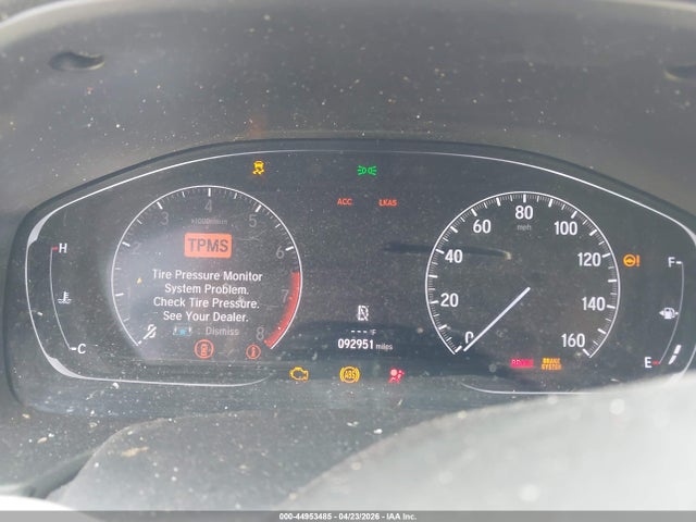 Aukcja sprzedaży 2019 Honda Accord Ex-l, vin: 1HGCV1F56KA023871, numer aukcji: 44953485
