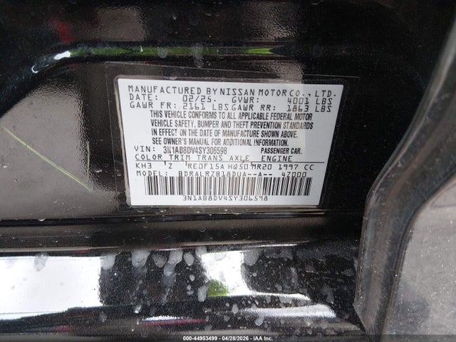 Nissan SENTRA SR 2025 3N1AB8DV4SY306598 Image 9