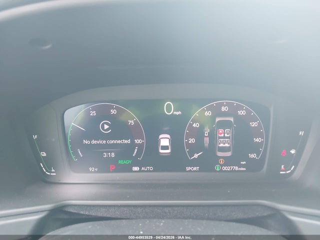 1HGCY2F69TA015755 Honda Accord Hybrid Ex-l