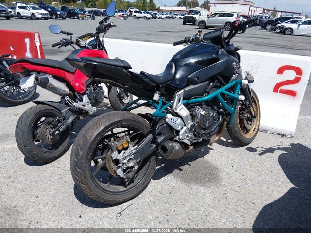 Продажа на аукционе авто 2016 Yamaha Fz07 C, vin: JYARM06Y5GA002464, номер лота: 44953566
