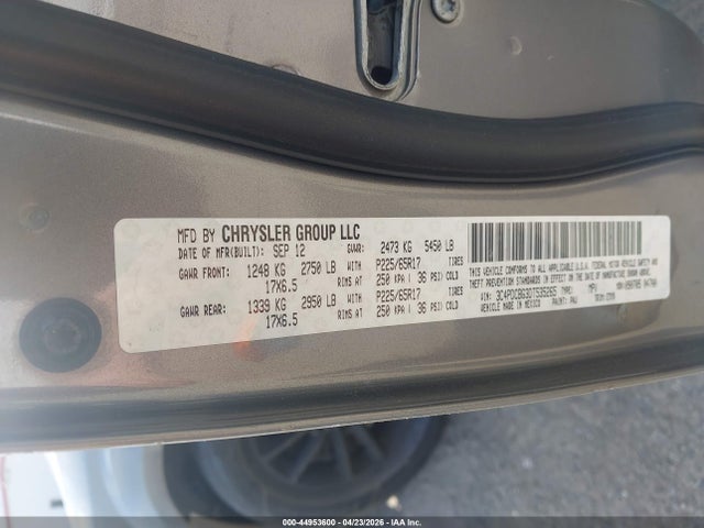 44953600 :رقم المزاد ، 3C4PDCBG3DT535265 vin ، 2013 Dodge Journey Sxt مزاد بيع