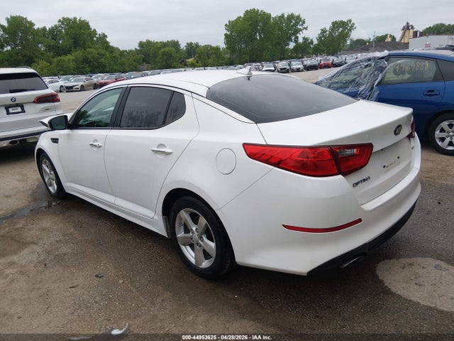 2015 Kia Optima Lx მანქანა იყიდება აუქციონზე, vin: KNAGM4A78F5642917, აუქციონის ნომერი: 44953625