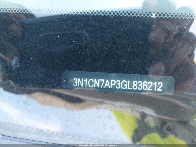 Nissan Versa 1.6 Sl 2016 3N1CN7AP3GL836212 Image 9