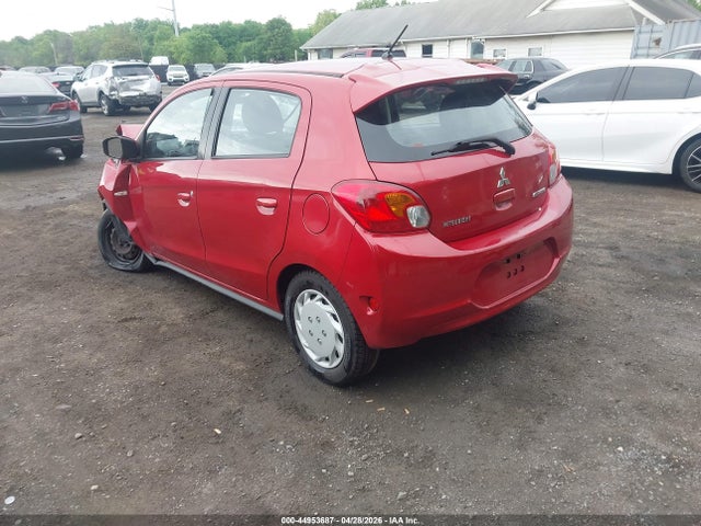 2015 Mitsubishi Mirage De/rf მანქანა იყიდება აუქციონზე, vin: ML32A3HJ2FH045927, აუქციონის ნომერი: 44953687