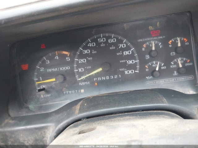 1995 Chevrolet Gmt-400 K1500 მანქანა იყიდება აუქციონზე, vin: 1GCEK14K2SZ174118, აუქციონის ნომერი: 44953778