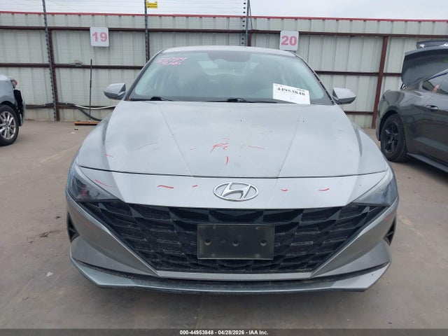2021 Hyundai Elantra Sel მანქანა იყიდება აუქციონზე, vin: 5NPLM4AG5MH019611, აუქციონის ნომერი: 44953848
