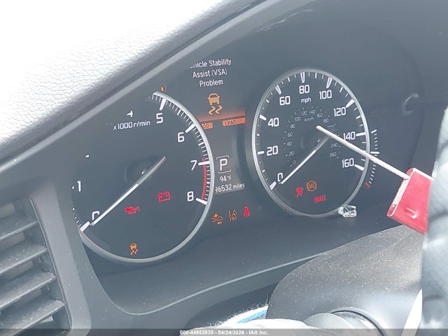 44953930 :رقم المزاد ، 19UDE2F78KA007831 vin ، 2019 Acura Ilx Premium Package/technology Package مزاد بيع