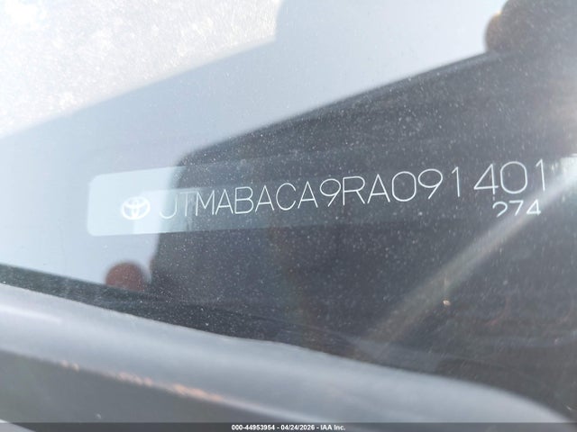 44953954 :رقم المزاد ، JTMABACA9RA091401 vin ، 2024 Toyota Bz4x Xle مزاد بيع