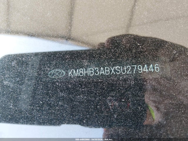 KM8HB3ABXSU279446 Hyundai Kona Sel