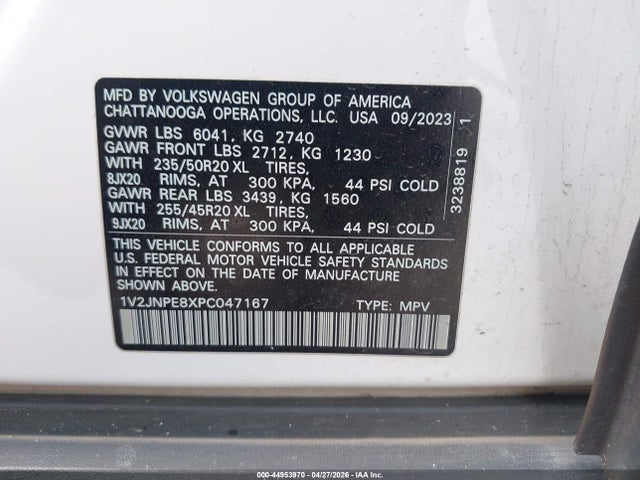 Volkswagen Id.4 Awd Pro S Plus 2023 1V2JNPE8XPC047167 Image 9