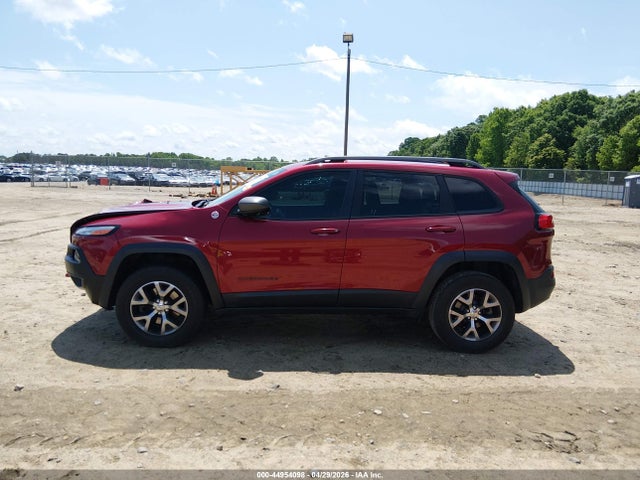 44954098 :رقم المزاد ، 1C4PJMBB2HW527841 vin ، 2017 Jeep Cherokee Trailhawk 4x4 مزاد بيع
