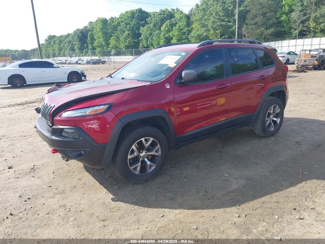 44954098 :رقم المزاد ، 1C4PJMBB2HW527841 vin ، 2017 Jeep Cherokee Trailhawk 4x4 مزاد بيع