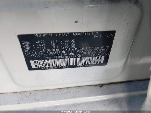 4S3BNEN69F3028617 Subaru Legacy 3.6r Limited