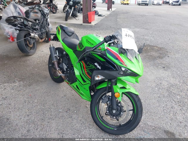 44954181 :رقم المزاد ، ML5EXGH12RDA23774 vin ، 2024 Kawasaki Ex500 H مزاد بيع