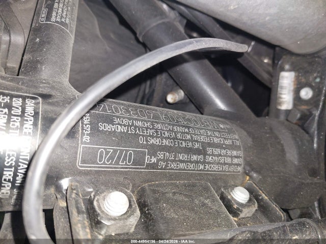 44954196 :رقم المزاد ، WB10C1509L6D33014 vin ، 2020 Bmw C650 Gt مزاد بيع