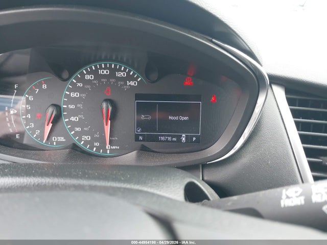 2019 Chevrolet Trax Lt მანქანა იყიდება აუქციონზე, vin: KL7CJPSB8KB834684, აუქციონის ნომერი: 44954198