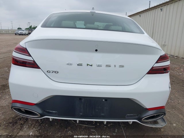 KMTG34SC6SU149336 Genesis G70 2.5t Rwd