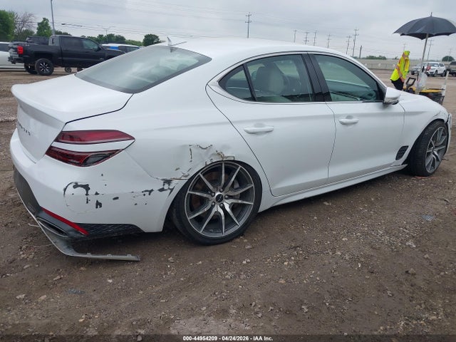 KMTG34SC6SU149336 Genesis G70 2.5t Rwd