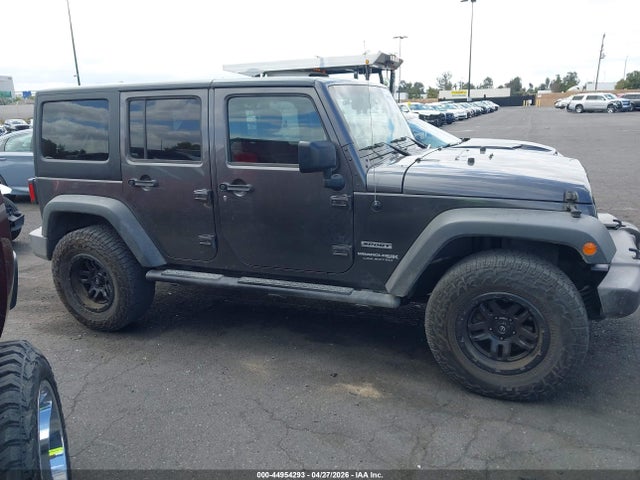 2018 Jeep Wrangler Jk Unlimited Sport S 4x4 მანქანა იყიდება აუქციონზე, vin: 1C4BJWDG3JL874407, აუქციონის ნომერი: 44954293