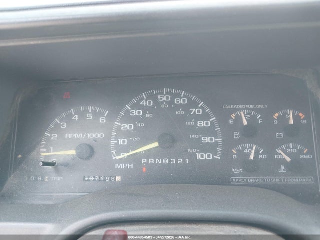 Aukcja sprzedaży 1998 Chevrolet K1500 Fleetside, vin: 2GCEK19R1W1132852, numer aukcji: 44954503