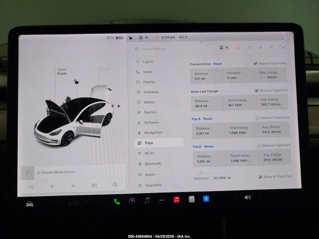 Продажа на аукционе авто 2019 Tesla Model 3 Long Range/mid Range/standard Range/standard Range Plus, vin: 5YJ3E1EA0KF484486, номер лота: 44954604