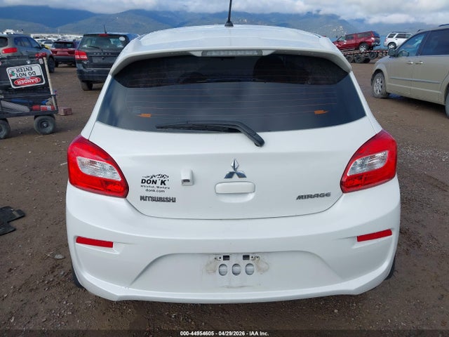 44954605 :رقم المزاد ، ML32A3HJ2JH005808 vin ، 2018 Mitsubishi Mirage Es مزاد بيع