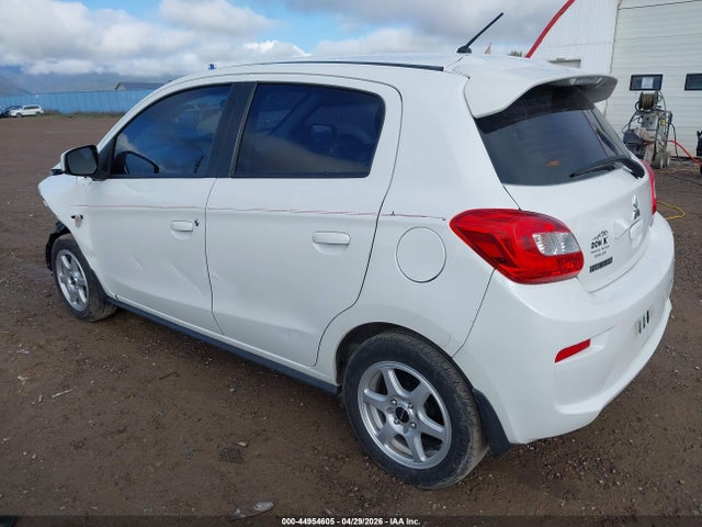 44954605 :رقم المزاد ، ML32A3HJ2JH005808 vin ، 2018 Mitsubishi Mirage Es مزاد بيع